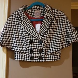 Forever 21 Hounds Tooth Shrug